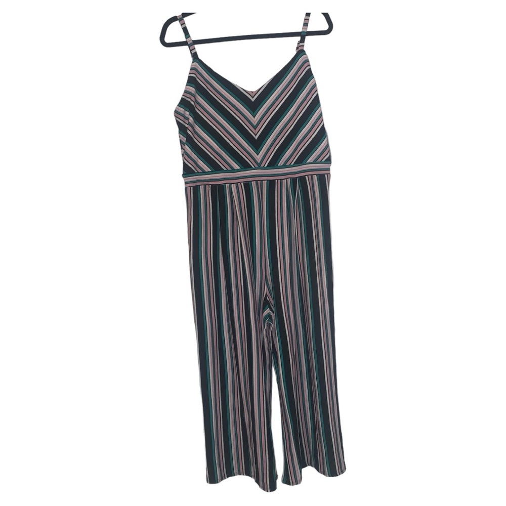 Eyeshadow Striped Jumpsuit Size XL